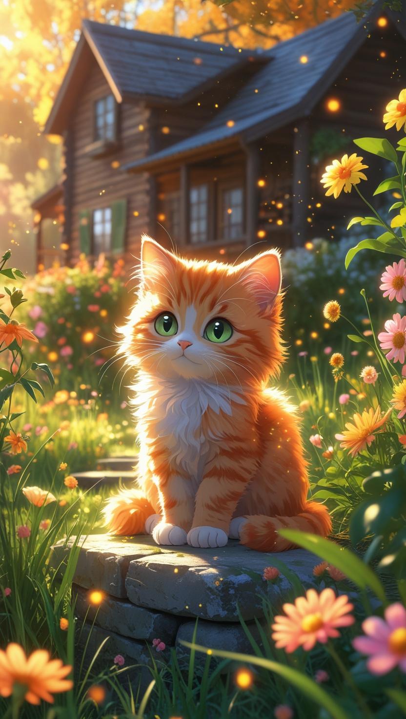 Cute Cat’s Mobile, IPhone HD Wallpaper