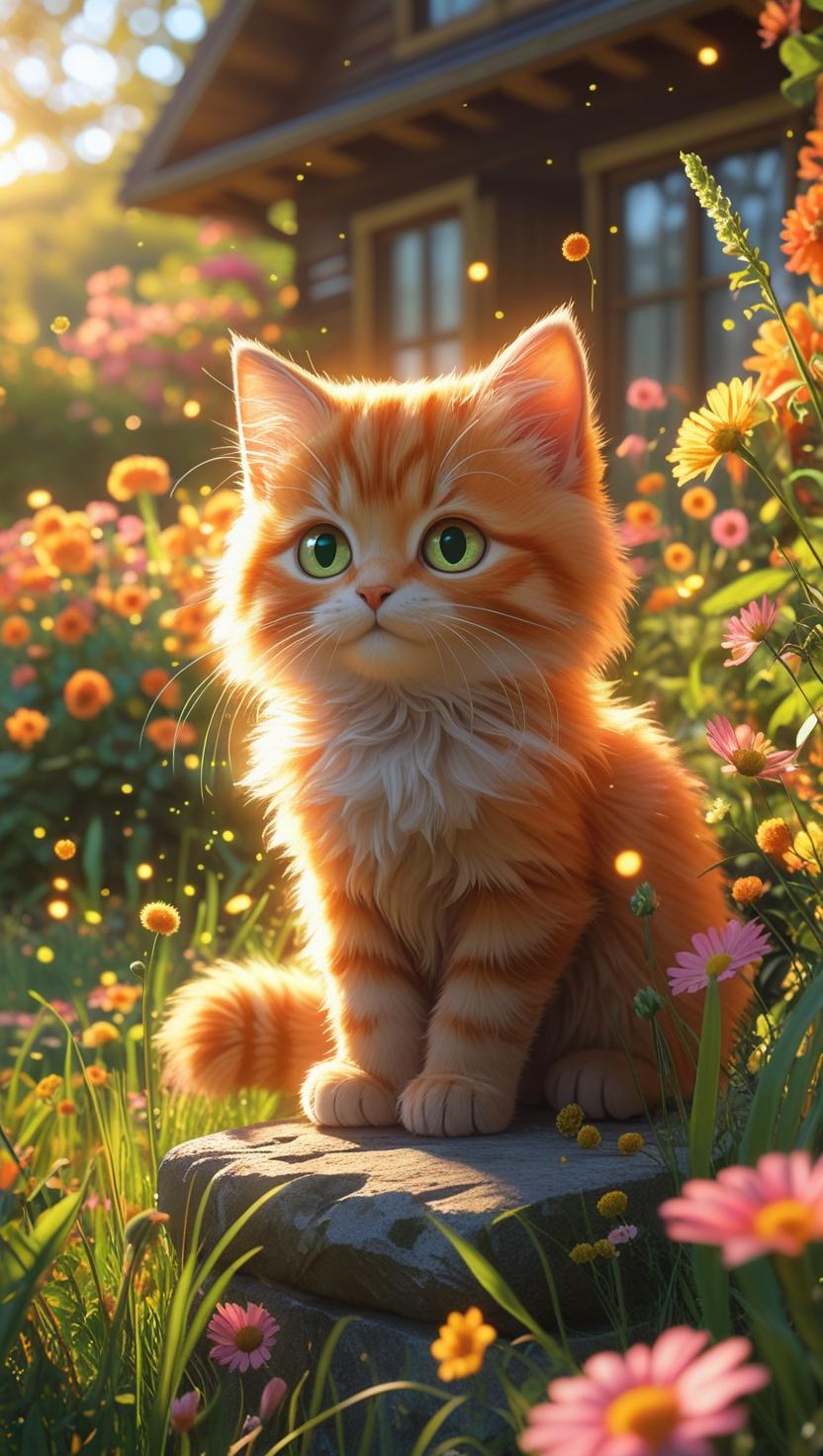 Cute Cat’s Mobile, IPhone HD Wallpaper