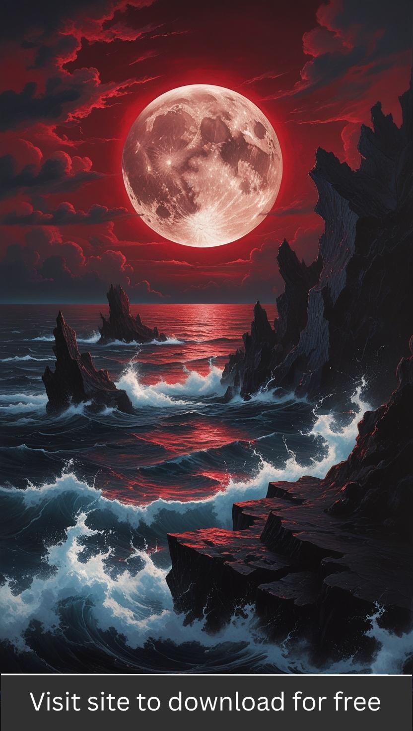HD Moon Wallpaper for Mobile , Iphone