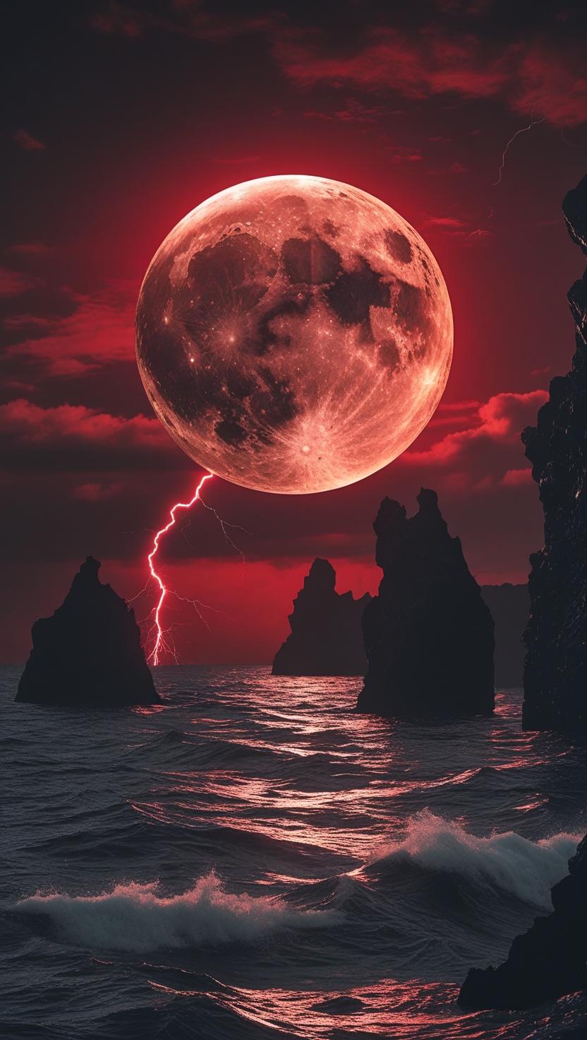 HD Moon Wallpaper for Mobile , Iphone