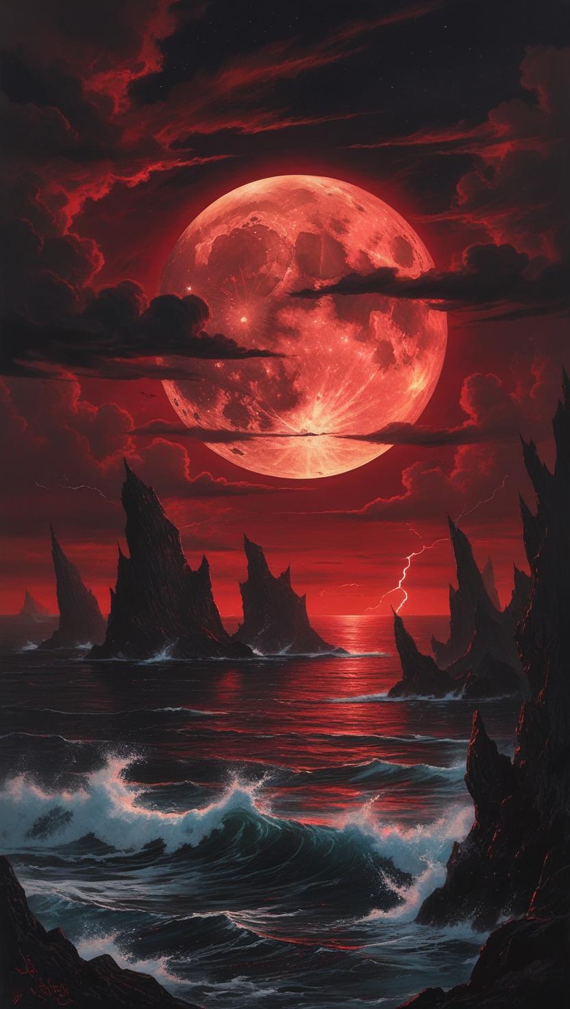 HD Moon Wallpaper for Mobile , Iphone