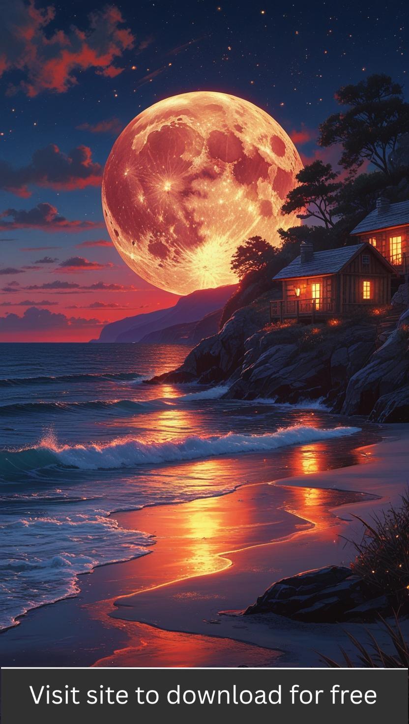 HD Moon Wallpaper For Mobile , Iphone