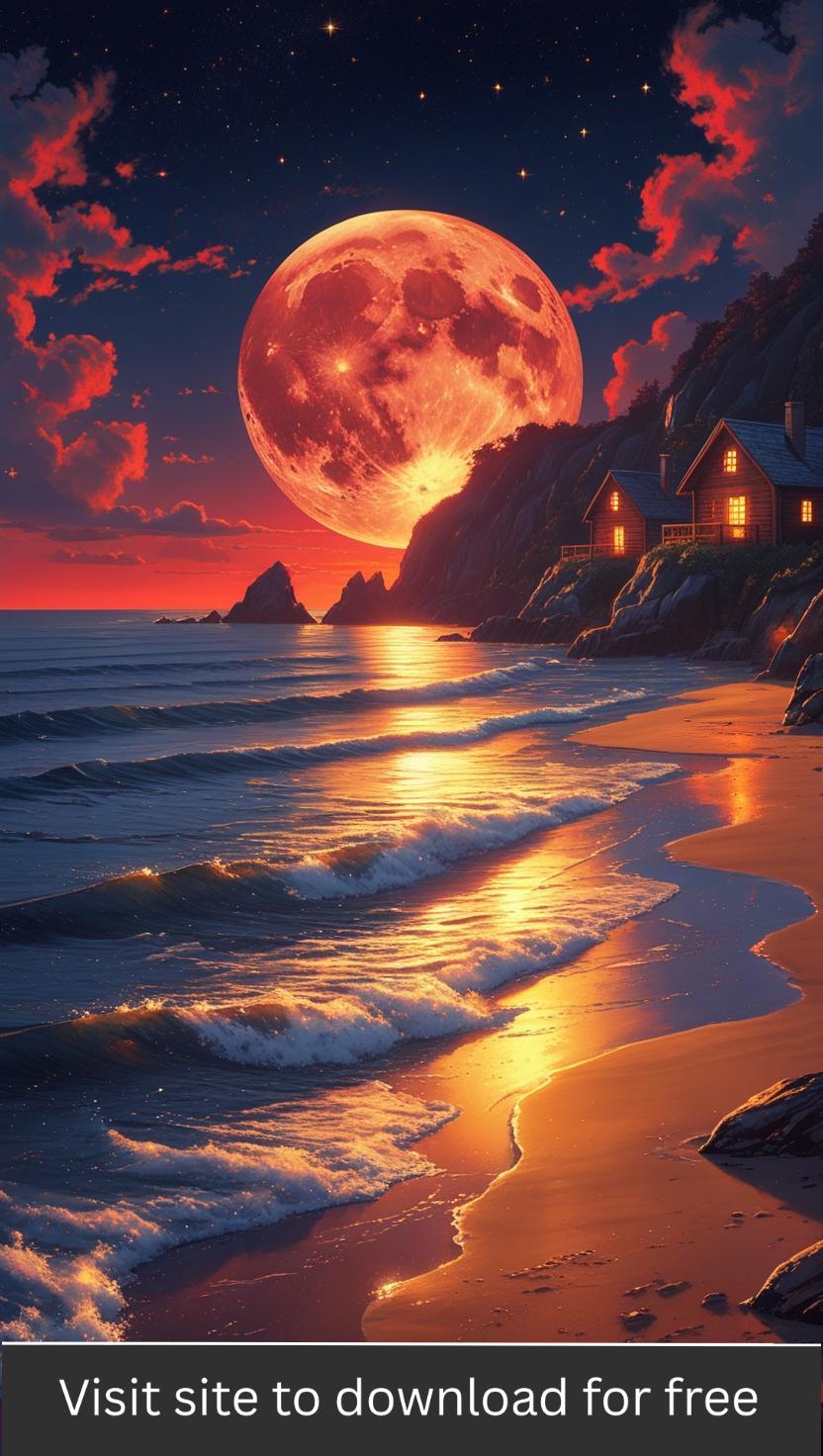 HD Moon Wallpaper For Mobile , Iphone