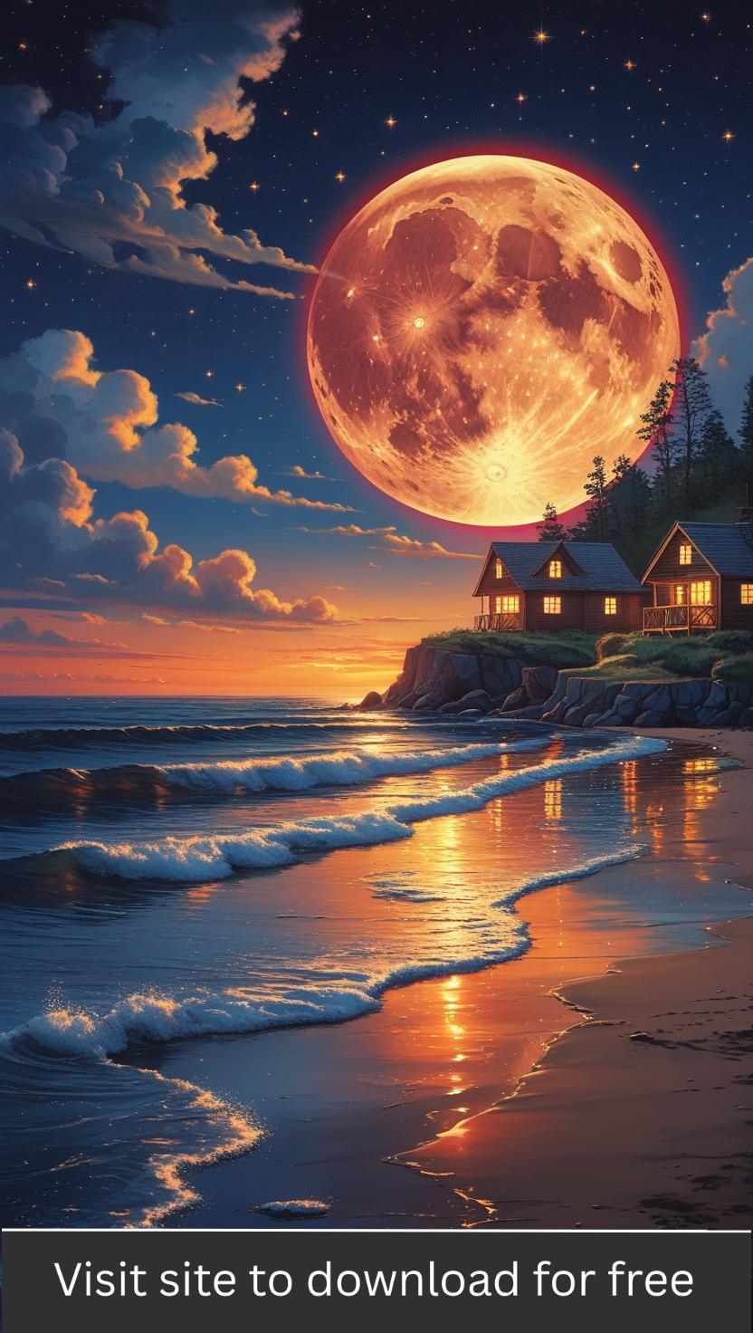 HD Moon Wallpaper For Mobile , Iphone