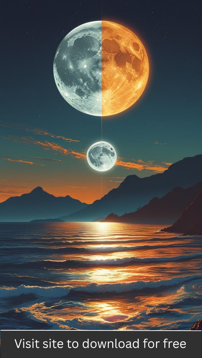 HD Moon Wallpaper For Mobile , Iphone