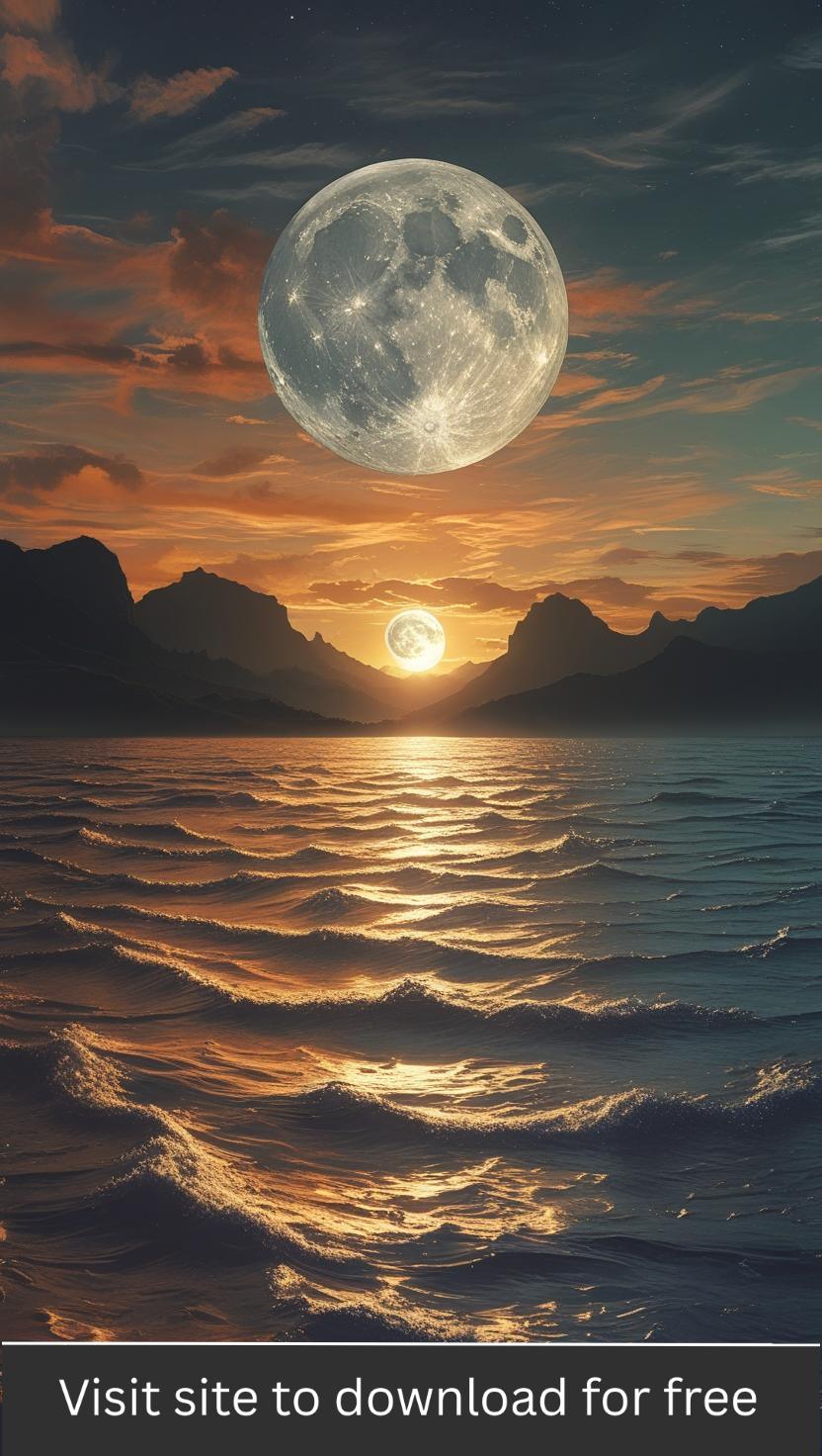 HD Moon Wallpaper For Mobile , Iphone